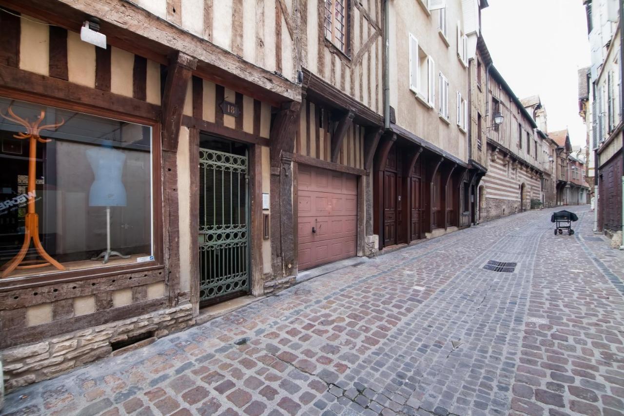 Appartement Charmant A Troyes Avec Jardin Cloture 50 M² 外观 照片
